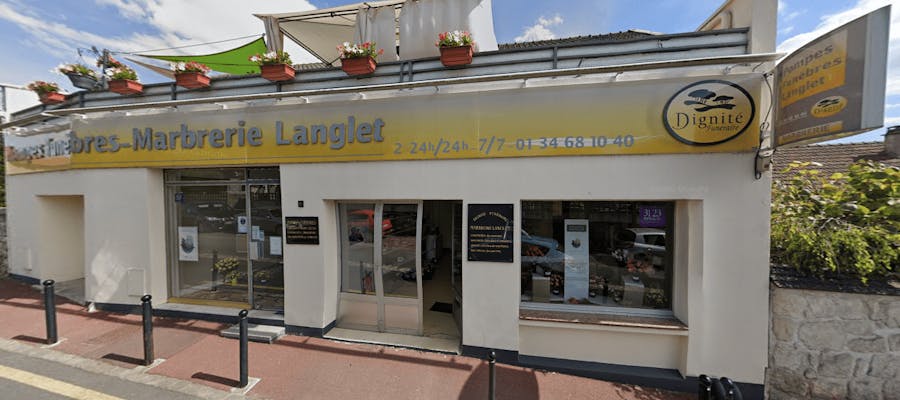 photo de l'agence Pompes Funèbres Marbrerie LANGLET