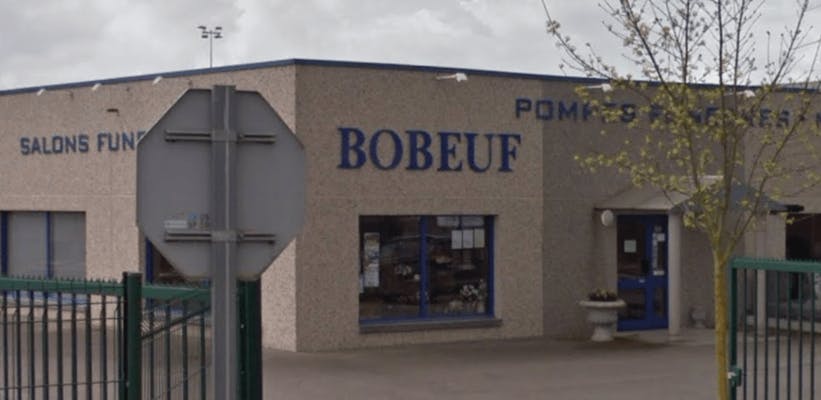 Photographie de la Pompes Funèbres Marbrerie Bobeuf de Péronne