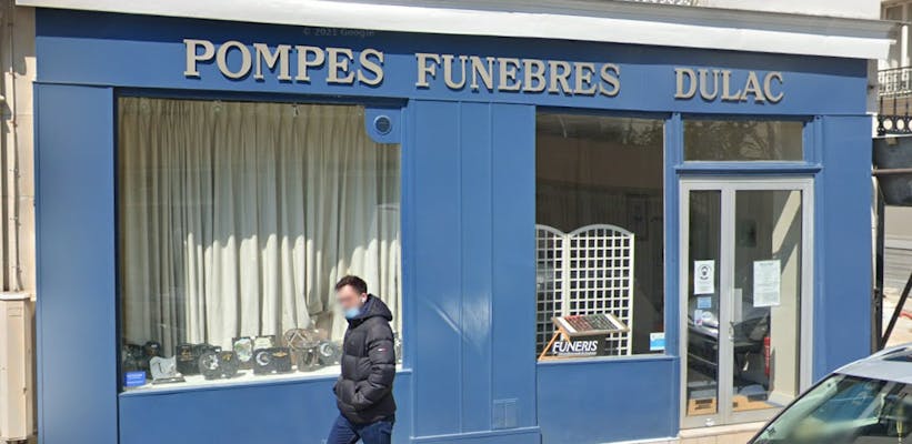 Photographie Pompes Funèbres Dulac de Paris