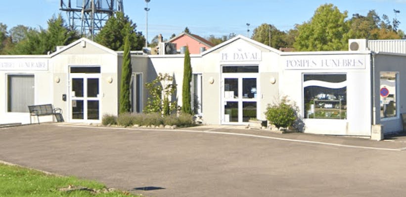 Photographie de la Pompes Funèbres Marbrerie Daval