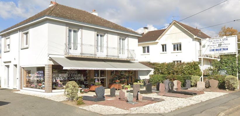 Photographie de la Pompes Funèbres de la Classerie de la ville de Rezé