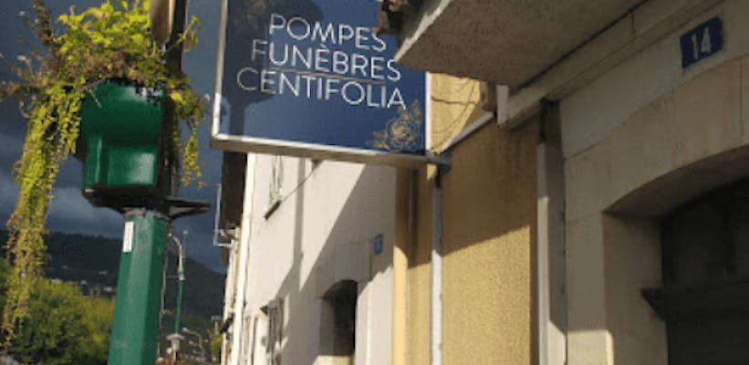 Photographie de la Pompes Funèbres Centifolia