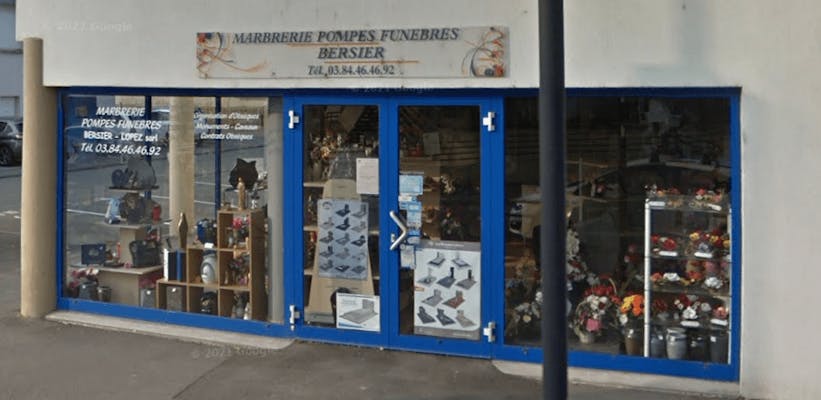Photographie de la Pompes Funèbres et marbrerie Bersier-Lopez