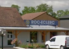 Devanture de Pompes Funèbres Roc'Eclerc