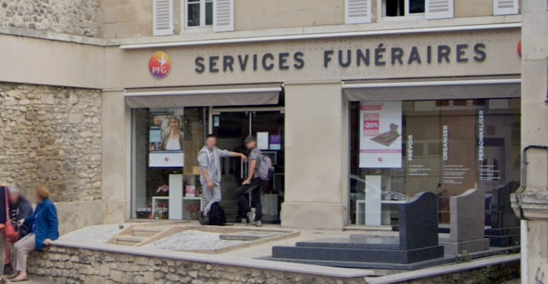 Photographie de la Pompes Funèbres Générales à Crépy-en-Valois