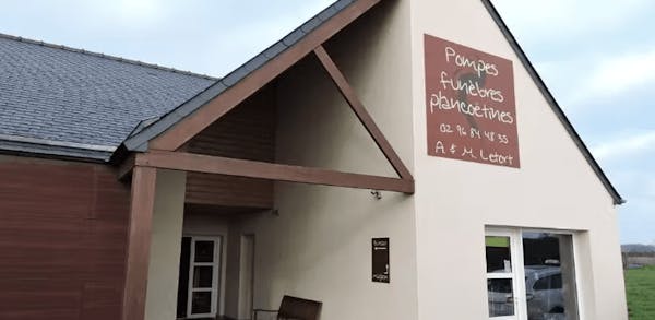 Photographie de la Pompes Funèbres Plancoétines de la ville de Pluduno