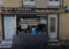 Devanture de Pompes Funèbres Kurek Halliez