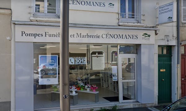 Photographie de la Pompes Funèbres et Marbrerie Cénomanes du Mans

