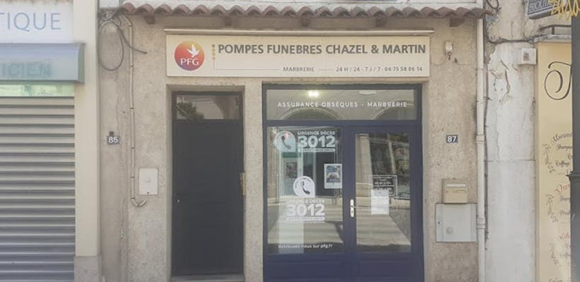 Photographie de Pompes Funèbres et Marbrerie Chazel Martin - PFG de Loriol-sur-Drôme