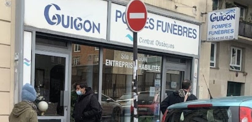 Photographie de Pompes Funèbres Guigon de Paris