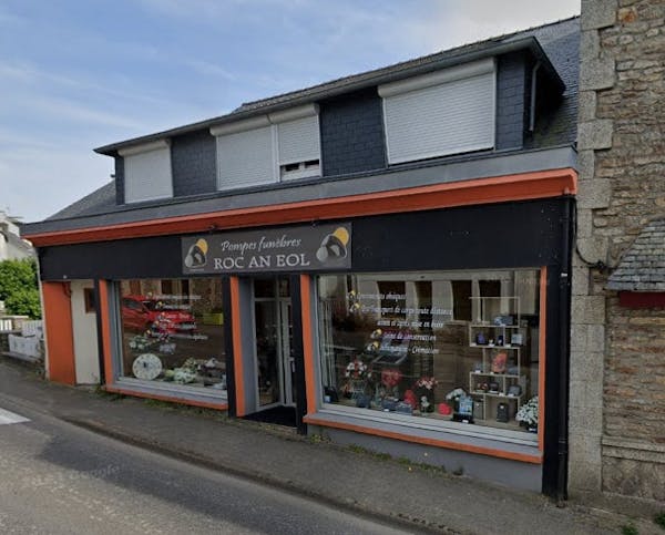 Photographie de la Pompes Funèbres Roc An Eol de la ville de Trégunc
