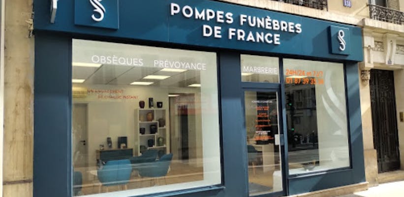 Photographie de Pompes Funèbres de France à Paris