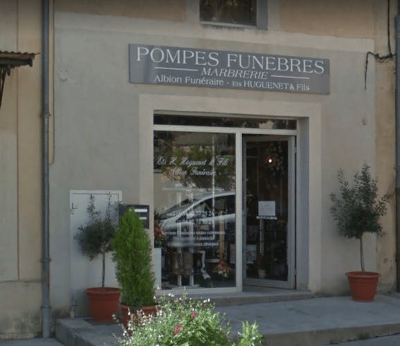 Photographie Pompes Funèbres Ets HUGUENET & Fils de Banon