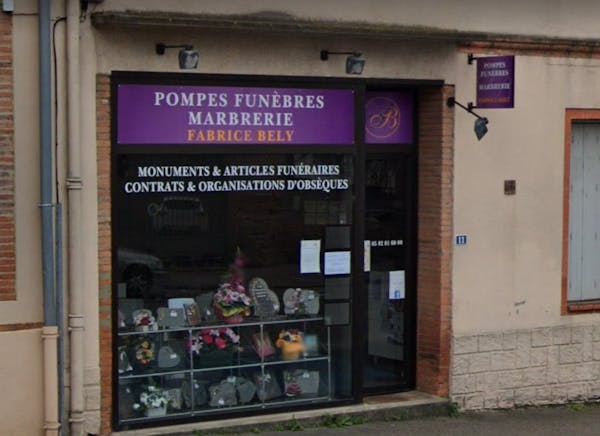Photographie de la Pompes Funèbres et Marbrerie Fabrice Bely de Montech
