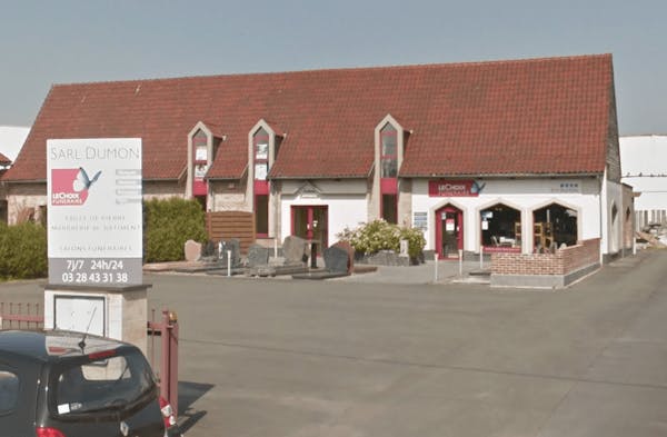 Photographie de la Pompes Funèbres DUMON de Steenvoorde