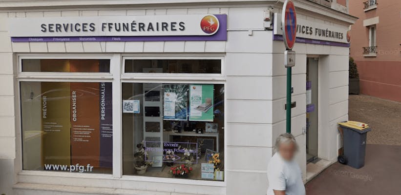 Photographie de la Pompes Funèbres Générales de Suresnes
