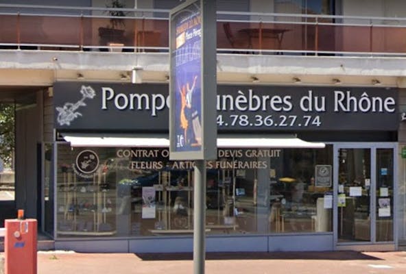 Photographie de la Pompes Funèbres du Rhône de Tassin-la-Demi-Lune