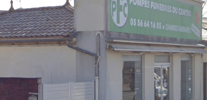 Photographie de la Pompes Funèbres du Centre