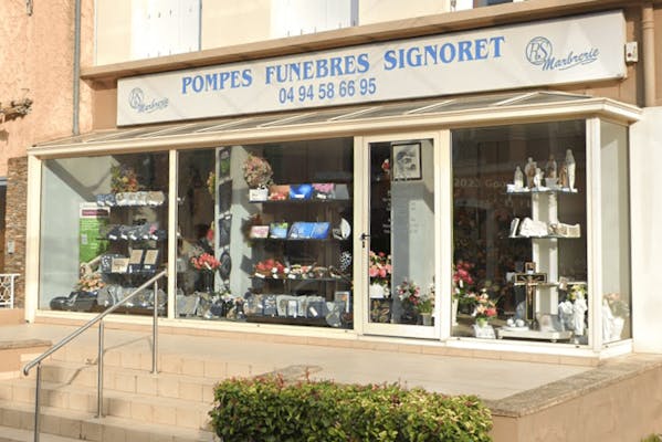 Photographie de la Pompes Funèbres Signoret de Carqueiranne