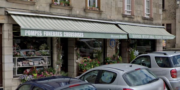 Photographie Pompes Funèbres BORD de Bourganeuf