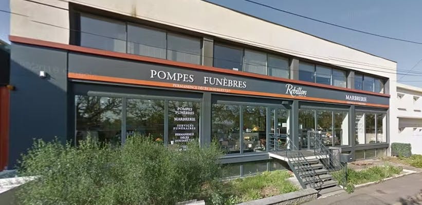 Photographie de la Pompes Funèbres Marbrerie Rebillon de la ville d'Ormesson-sur-Marne