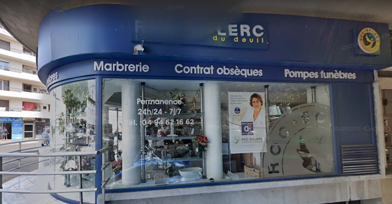 Photographie de la Pompes Funèbres Roc-Eclerc de Toulon
