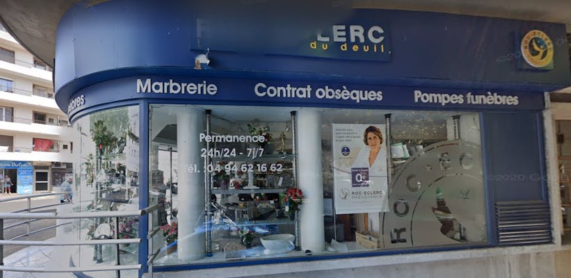 Photographie de la Pompes Funèbres Roc-Eclerc de Toulon