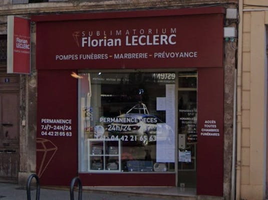 Photographie de la Pompes funèbres Sublimatorium FLorian Leclerc de Gardanne