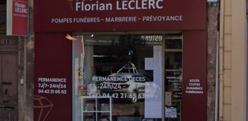 Photographie de la Pompes funèbres Sublimatorium FLorian Leclerc de Gardanne