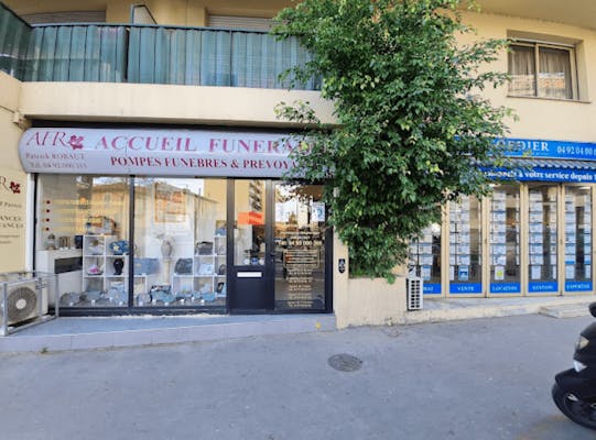 Photographie de l' Accueil Funéraire Robaut de Nice