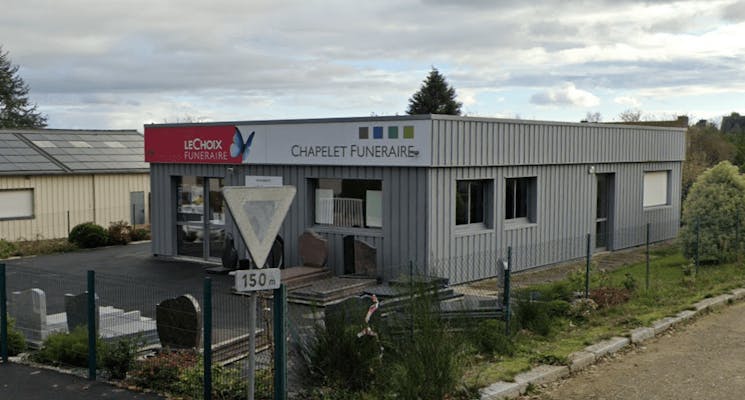 Photographie Pompes Funèbres CHAPELET FUNERAIRE de Châteaugiron