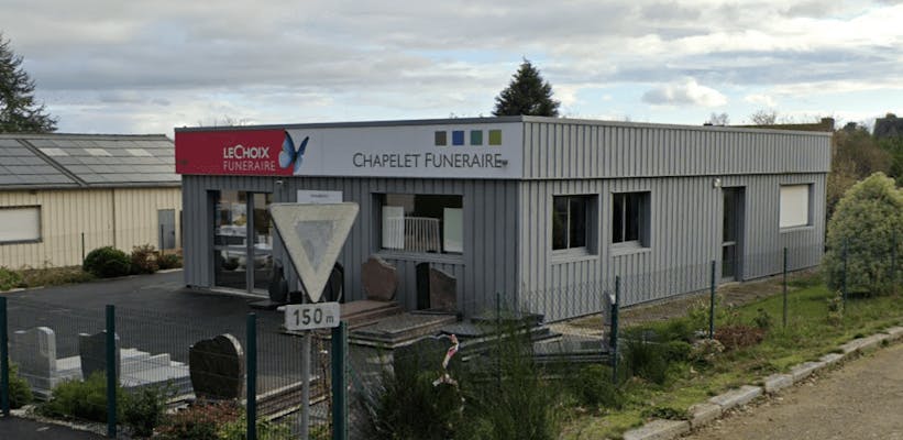 Photographie Pompes Funèbres CHAPELET FUNERAIRE de Châteaugiron