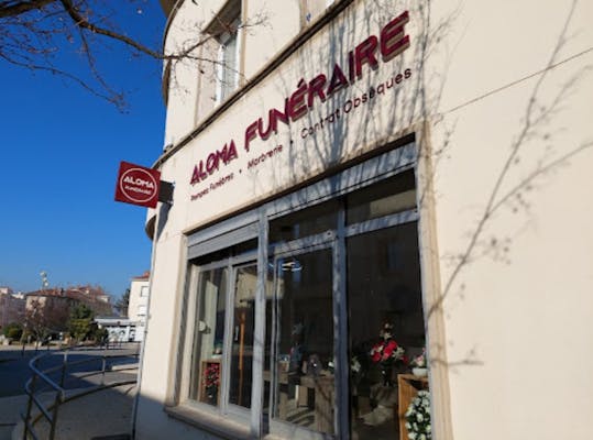 Photographie Aloma funéraire de Saint-Vallier