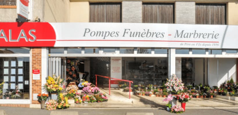 Photographie de la Pompes Funèbres Calas de Argenteuil