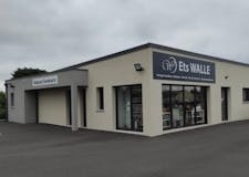 Devanture de Pompes Funèbres Walle