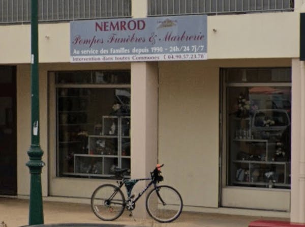 Photographie de la Pompes Funèbres Nemrod de Sénas