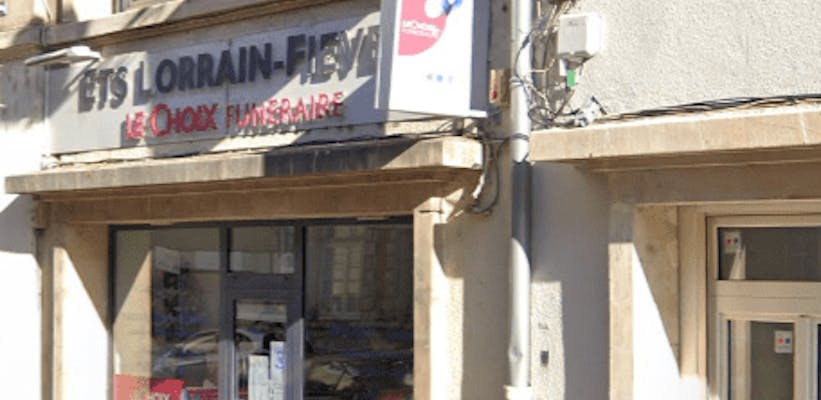 Photographie Pompes Funèbres Lorrain Fievet de Pont-à-Mousson