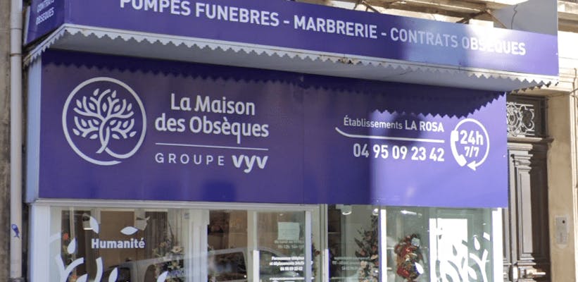 Photographie de la Pompes funèbres La Maison des Obsèques Ets La Rosa
