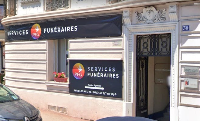 Photographie de la Pompes Funèbres Générales de la ville de Le Cannet