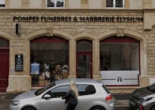 Devanture de Pompes Funèbres Elysium