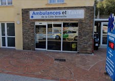 Devanture de Pompes Funèbres de la Côte Vermeille