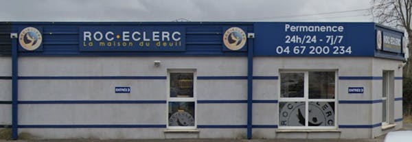 Photographie de la Pompes Funèbres Roc-Eclerc de la ville de Lunel