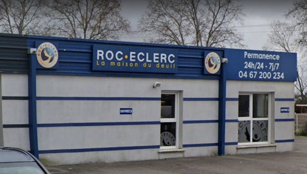 Photographie de la Pompes Funèbres Roc-Eclerc de la ville de Lunel