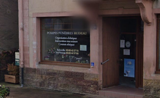 Photographie Pompes Funèbres Rudeau de Badonviller