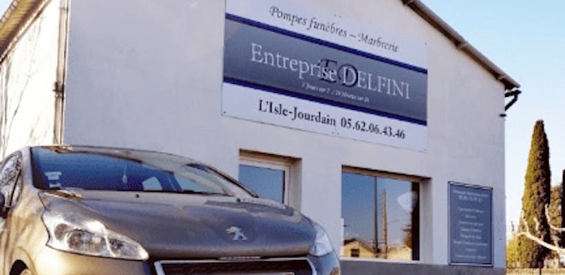 Photographie Pompes Funèbres Delfini de L'Isle-Jourdain