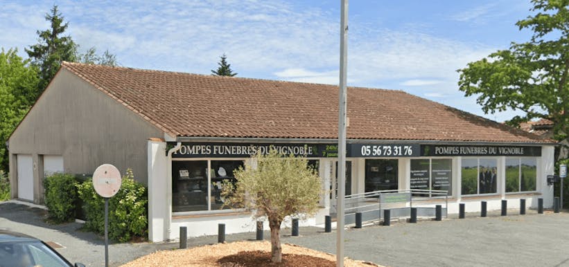 Photographie de la Pompes Funèbres du Vignoble de Lesparre-Médoc