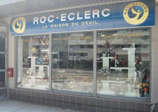 Devanture de Pompes Funèbres Roc-Eclerc