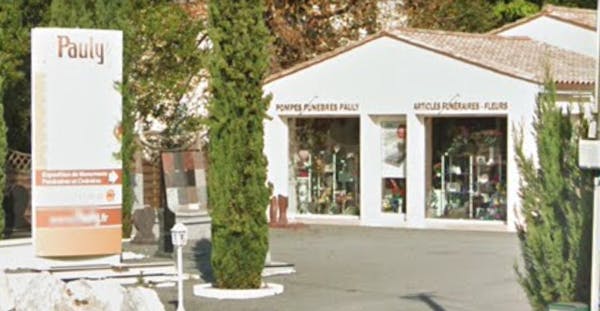 Photographie de la Pompes Funèbres Pauly de Pineuilh
