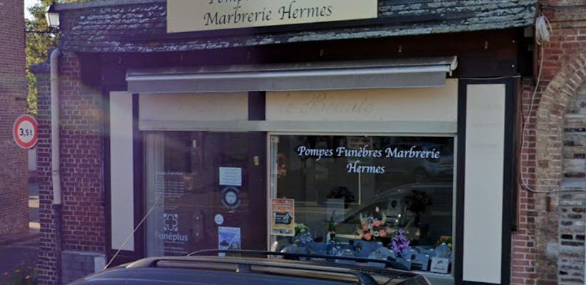 Photographie de la Pompes Funèbres Marbrerie HERMES de Charleval