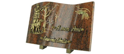 plaque funéraire amitié